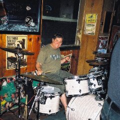 Jeff Spaulding on drums