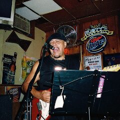 Ric Barron on guitar